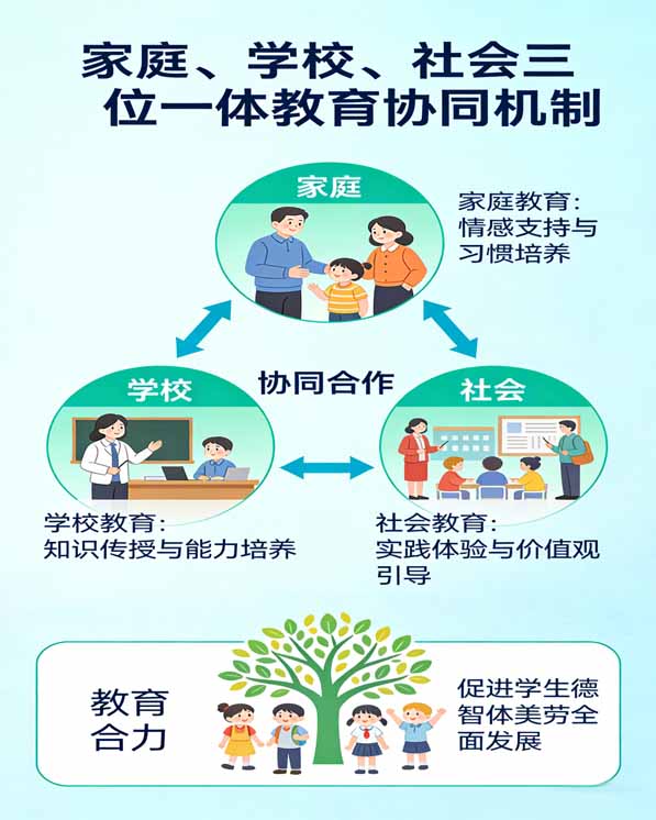 家校社协同共育场景